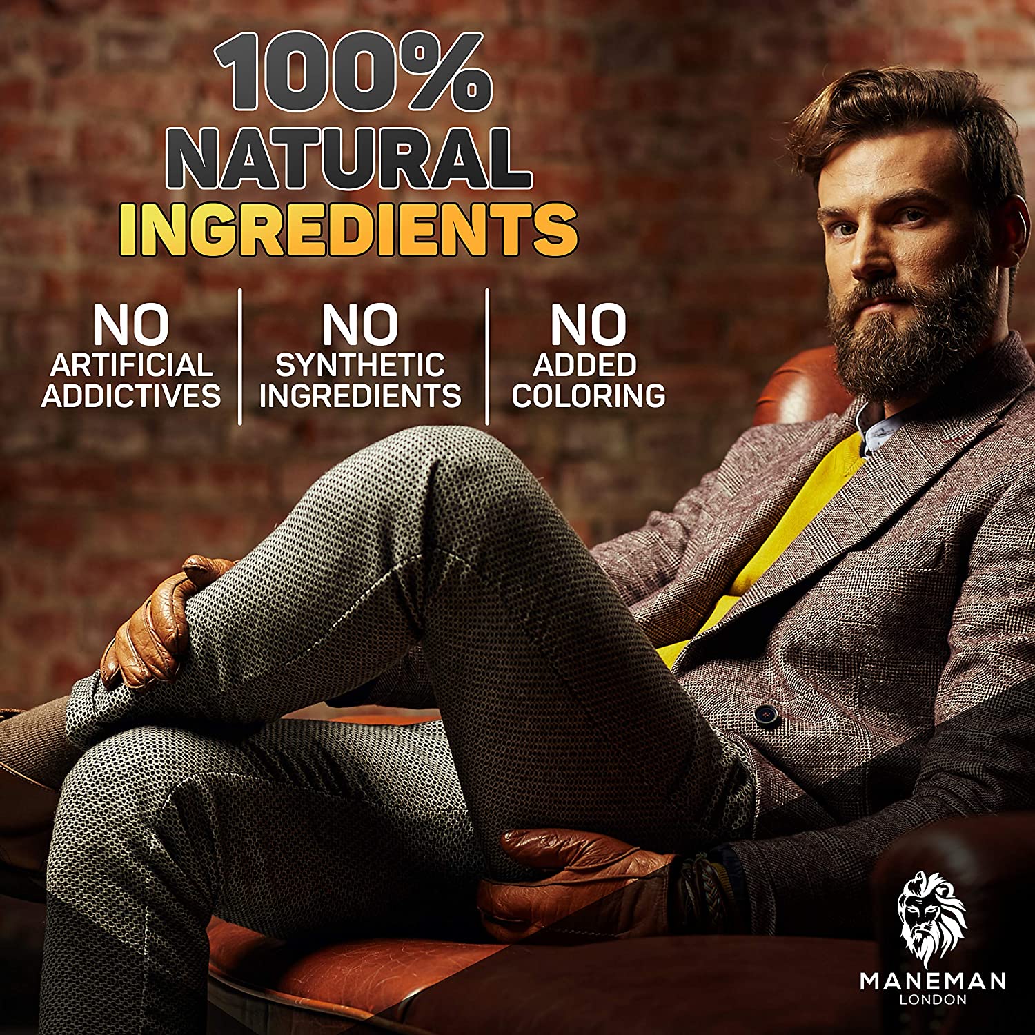 Maneman London Beard Wash, 60 ml (Pack of 1) - Image 2