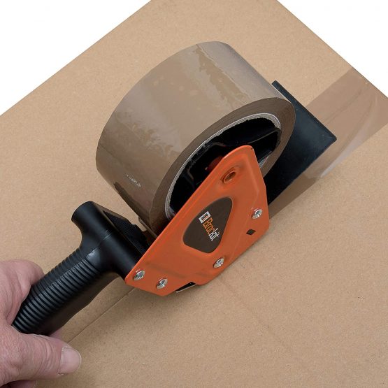 MT2259 - Brackit Brown Packaging Tape with Dispenser, 48mm x 66m, Pack of 6 Rolls – Strong Heavy Duty Packing Tape for Regular Use or Moving – Easily Seals Your Parcels and Boxes - Image 4