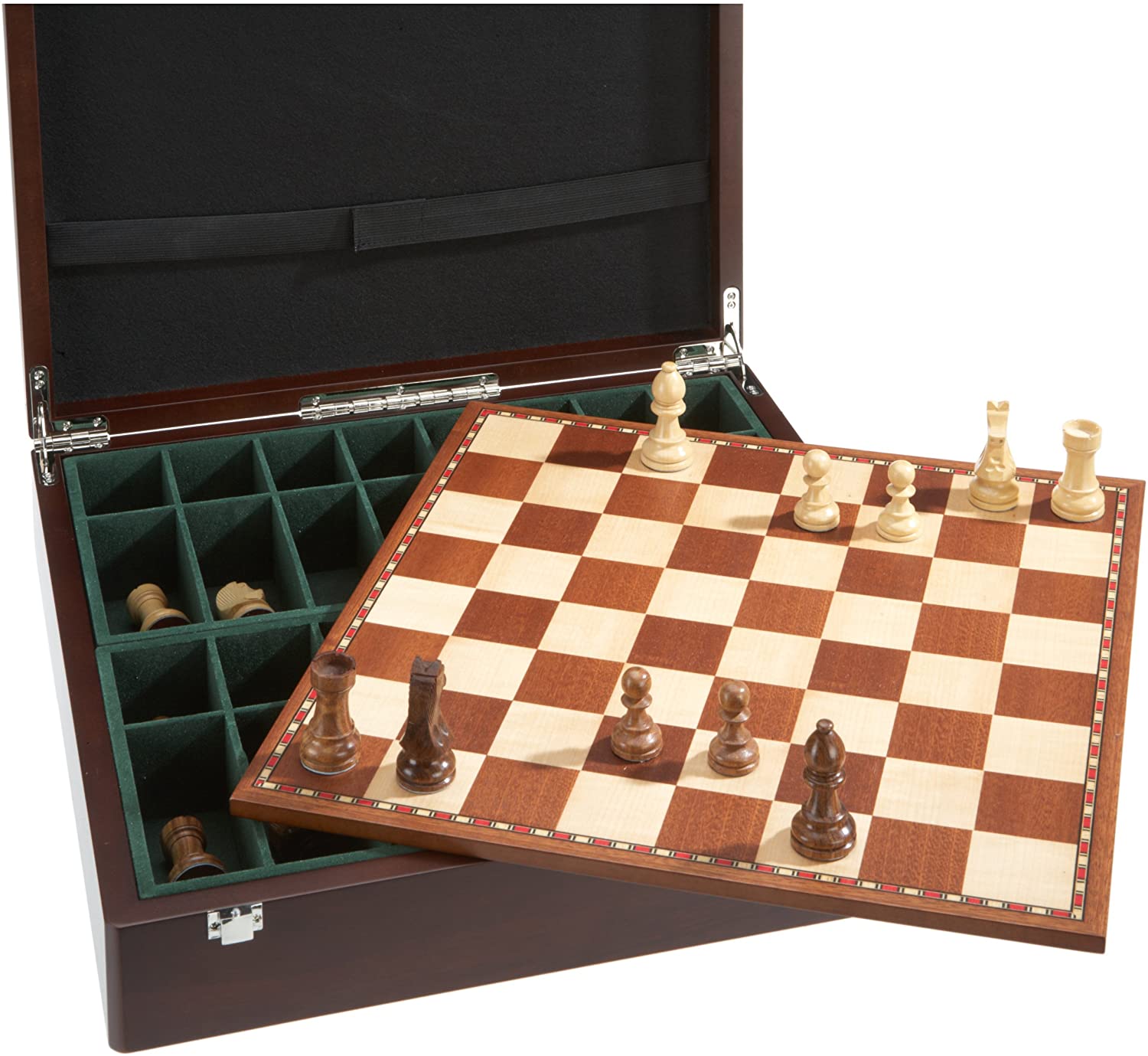 Philos 2504 Chess Set Exclusive, Field 45 Mm, Multicolour