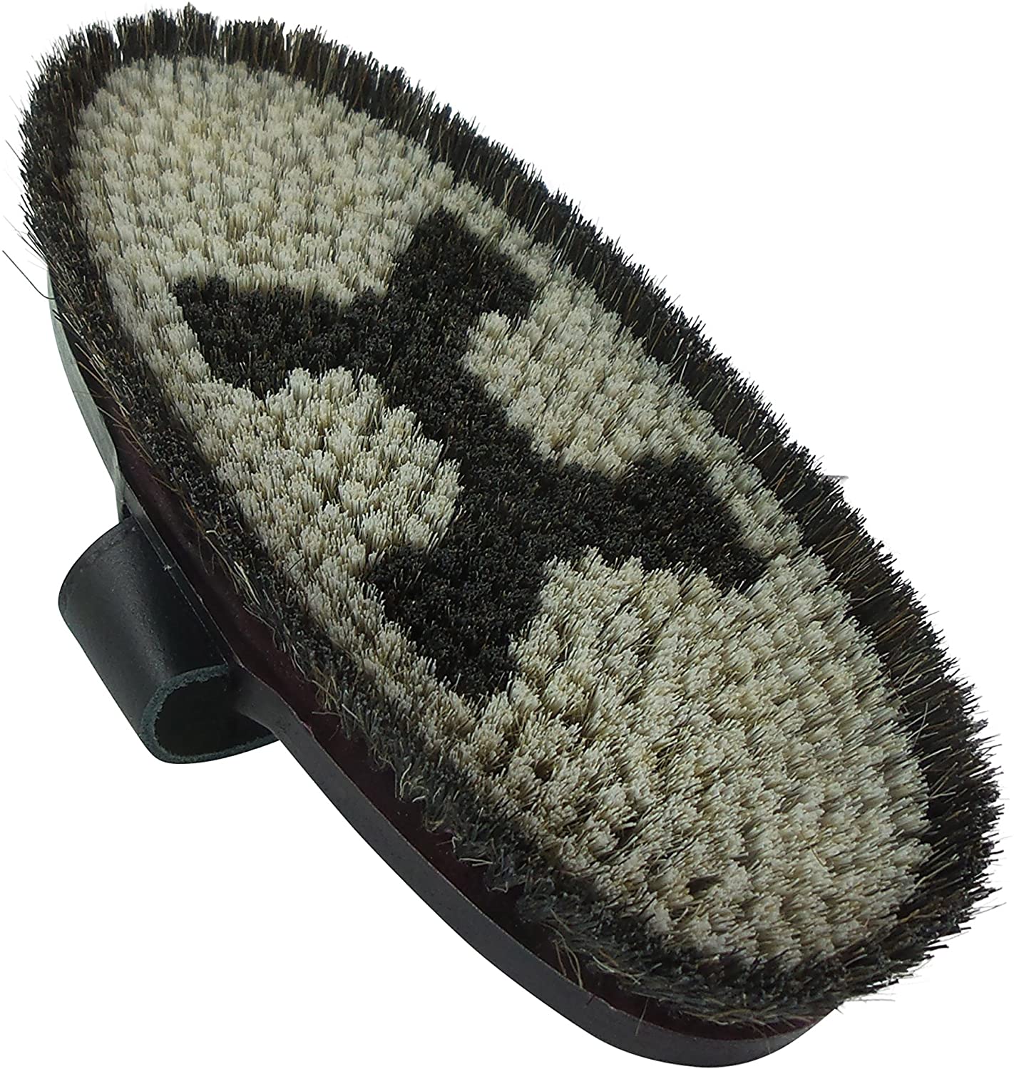 Brush for horses Lipizzaner with rosshair from Haas, Beige - Image 2