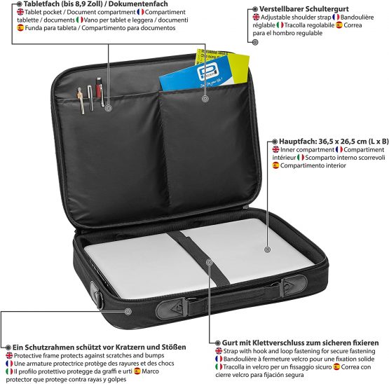 PEDEA Fair Clamshell Laptop Bag Case - Image 4