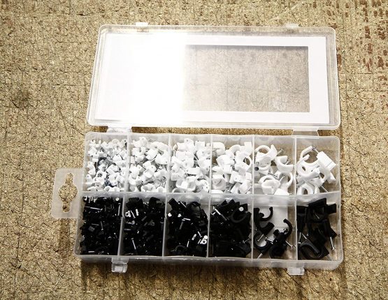 Rolson 61290 Cable Clip Assortment - 390 Pieces - Image 3