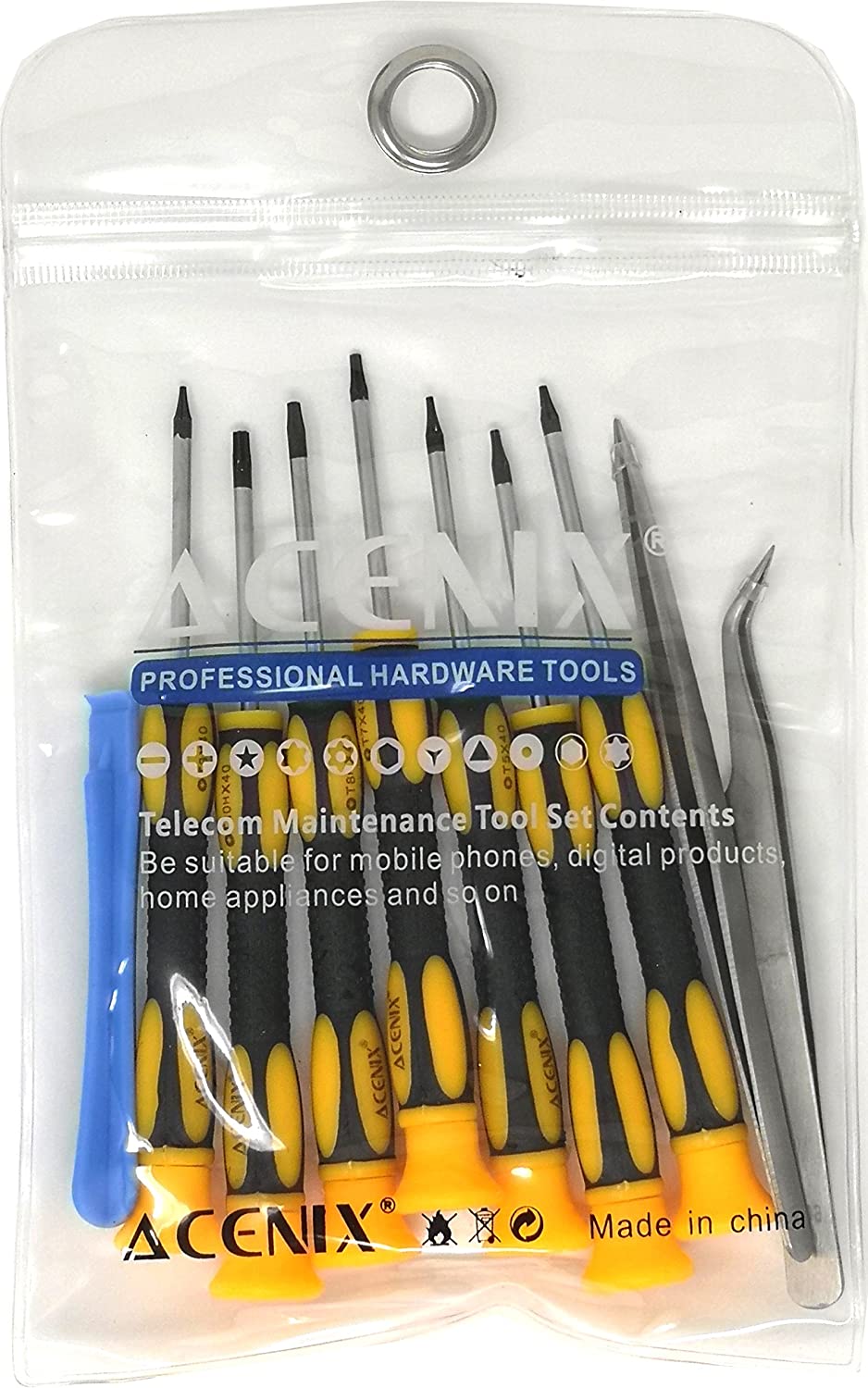 Profibohrer Torx Screwdriver Set for T3, T4, T5, T6, T7, T8 and T10 10 Pieces - Image 3
