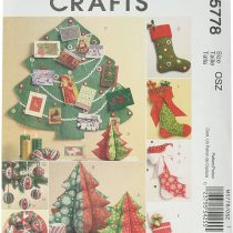Holiday Decorations, M5778, One Size Only