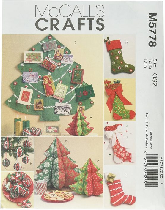 Holiday Decorations, M5778, One Size Only
