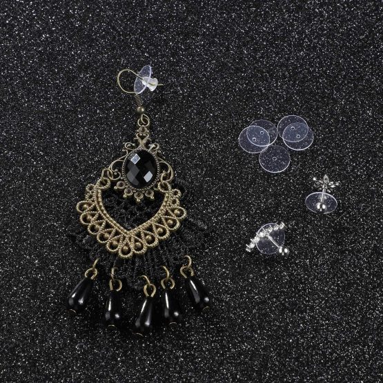WILLBOND Clear Disc Pads to Stabilize Earrings, Plastic Discs for Earring Backs. - Image 2