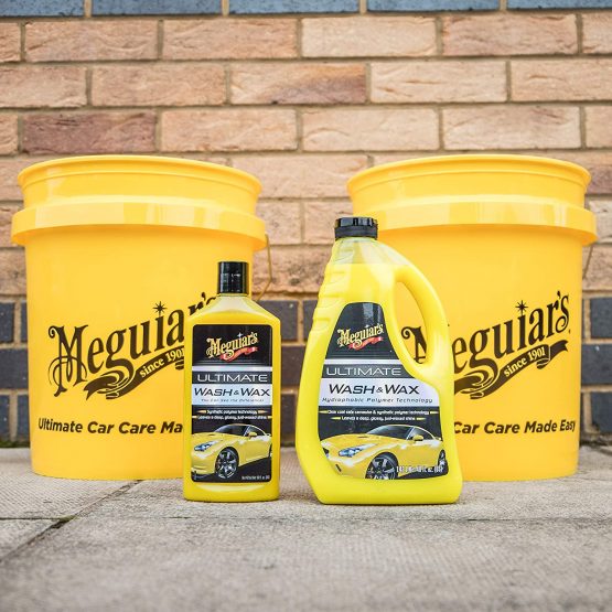Meguiar's G17748EU Ultimate Car Wash & Wax 1.4L, Hydrophobic Polymer Technology - Image 4