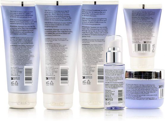 White Hot Ultimate Collection, hair care products to brighten, add gloss & shine to white and grey hair, purple shampoo, banishes yellowy tones. - Image 2