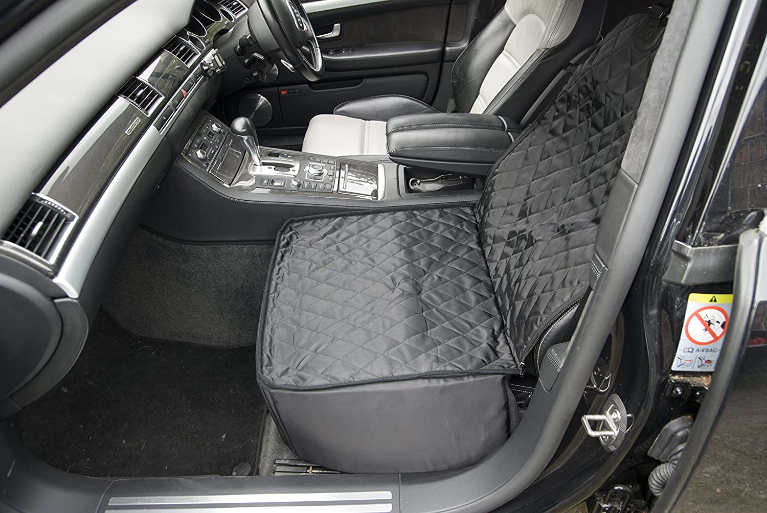 Premium Dog Car Seat Cover Booster 2-in-1 Waterproof, Speedwellstar Quilted, Non-Slip - Image 3
