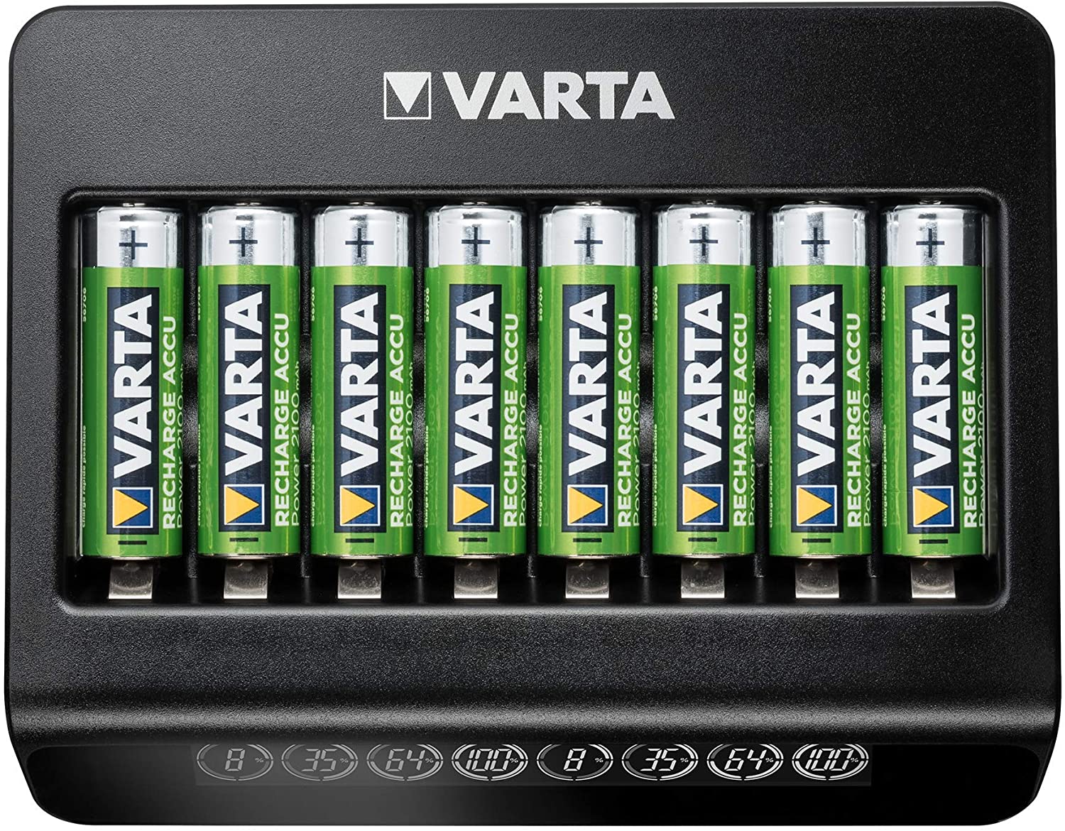 VARTA Multi Charger +, charger for rechargeable batteries in AA / AAA / 9V, single slot charging