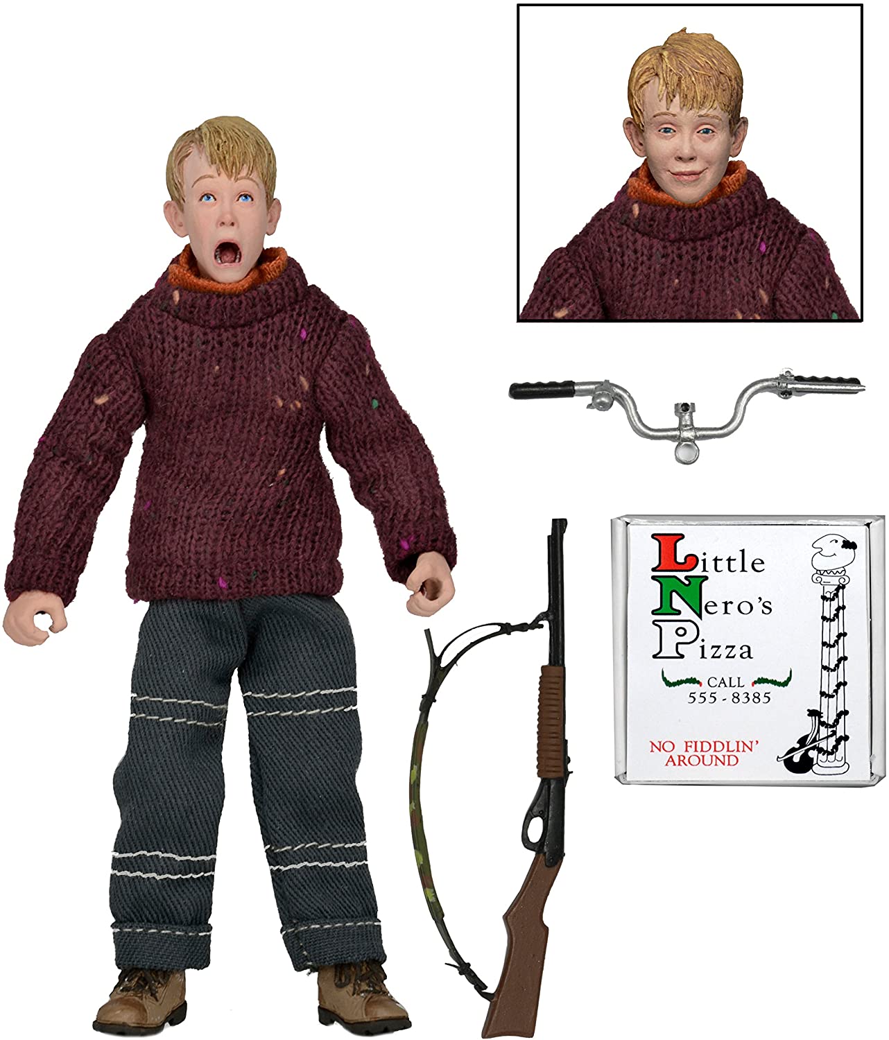NECA Action Figure Home Alone Kevin 15Cm, Multicolor, 15.24 cm