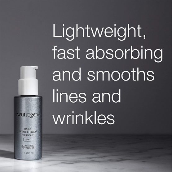 Neutrogena Rapid Wrinkle Repair Night Moisturizer - 1 Oz - Image 4
