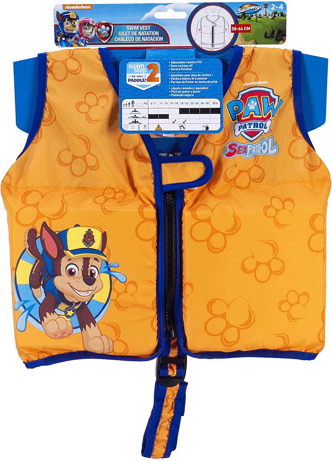 Paw Patrol Swim Vest - styles vary, one design will be received.,2-4 years, Multicolored - Image 3