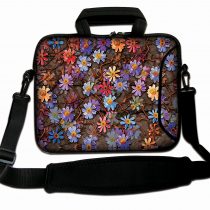 Ektor Ltd 13" Inches Laptop Notebook Shoulder Strap Sleeve Soft Case for dm3 dv3, Coloured Daisies