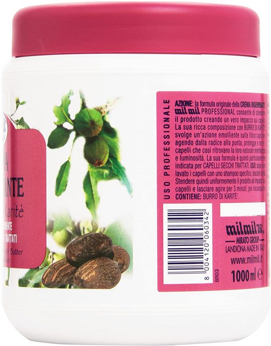 Mil Mil Burro Di Karite Maschera 1000 ml Hair Products - Image 2