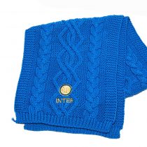 Inter FC Acrylic MOD Knit 01 Scarf No Gender Blue, One Size