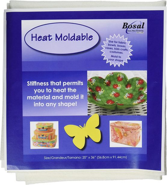 Bosal Heat Moldable Stabilizer-20 inch x 36 inch, White