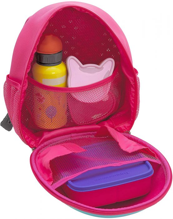 WEDO 2433310 Children's Mermaid Backpack - Sturdy Front - 2 Mesh Pockets - Multiple Mesh Pockets - Inside - Padded Carry Straps - Very Light - Easy to Clean - Image 3