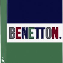 Benetton Folio 4 Ring Binder, 270 x 60 x 330mm