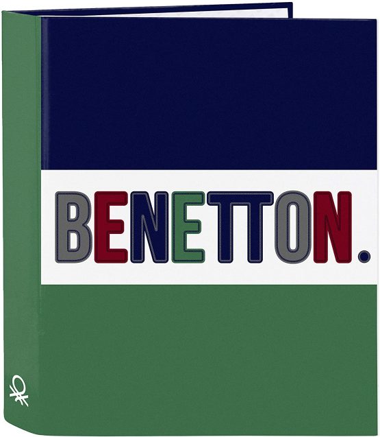Benetton Folio 4 Ring Binder, 270 x 60 x 330mm