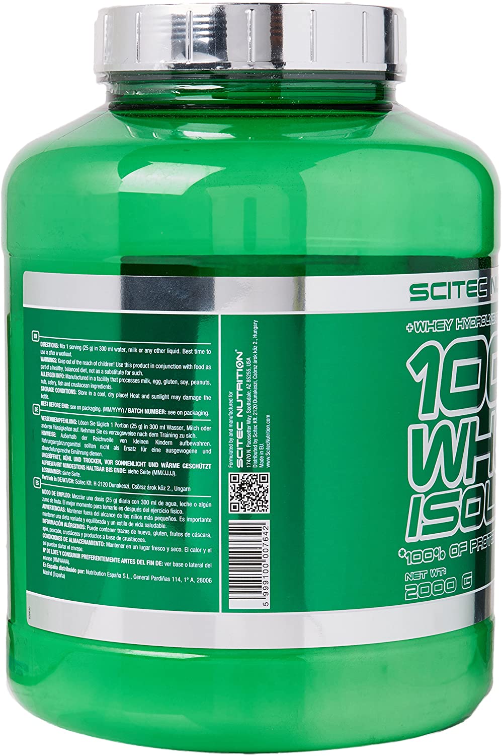 whey scitec isolate
