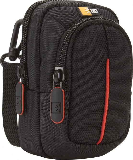 Case Logic DCB302 Compact Digital Camera Bag with Separate Zipped Accessory Pocket and Internal Slip Pocket for SD Cards - Image 3