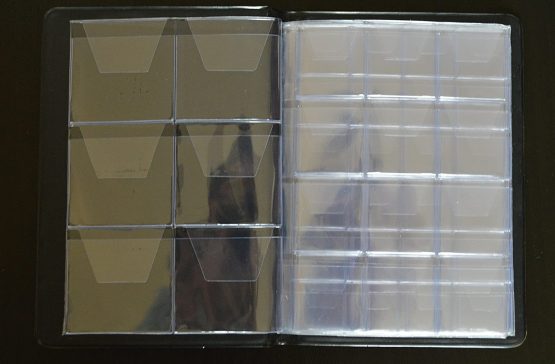 COLLECTOR Coin Album for 108 mix size coins small medium large COIN BOOK FOLDER - BLUE - Image 3