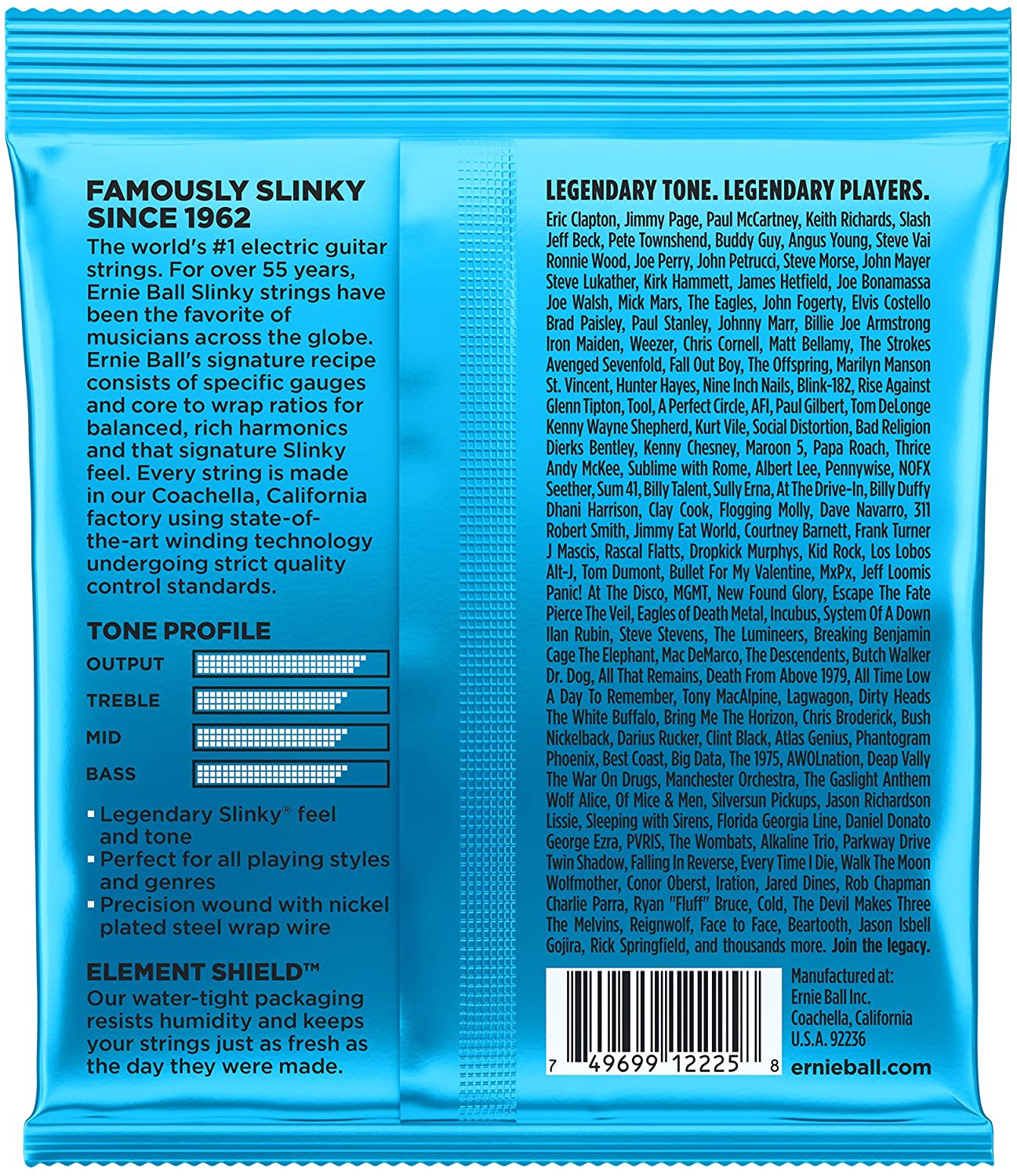 Ernie Ball Extra Slinky Nickel Wound Electric Guitar Strings - 8-38 Gauge, Extra (8-38), Single Pack - Image 2