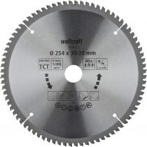 wolfcraft TC Cross and Mitre Cut Saw Blade, purple series I 6543000 I Fine, clean cuts