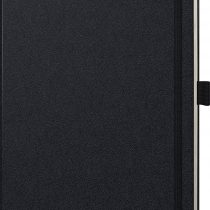 Brunnen Kompagnon 96-Page Squared Notepad Lineature 22 Black 21 x 29.4 cm