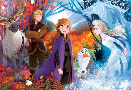 Clementoni - 28510 - Supercolor Puzzle - Disney Frozen 2 - 24 maxi pieces - Made in Italy - jigsaw puzzle children age 3+ - Image 2
