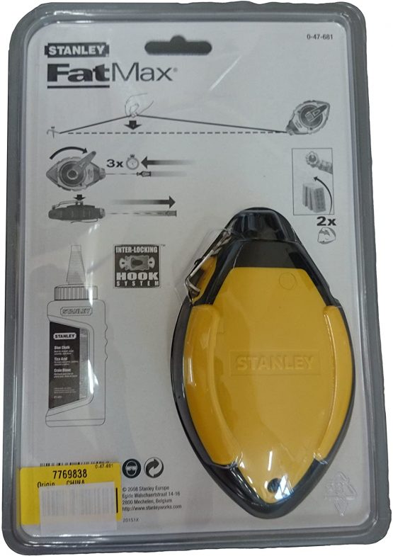 Stanley 333350-STX Fat Max Chalk Line set 0-47-681 - Image 3
