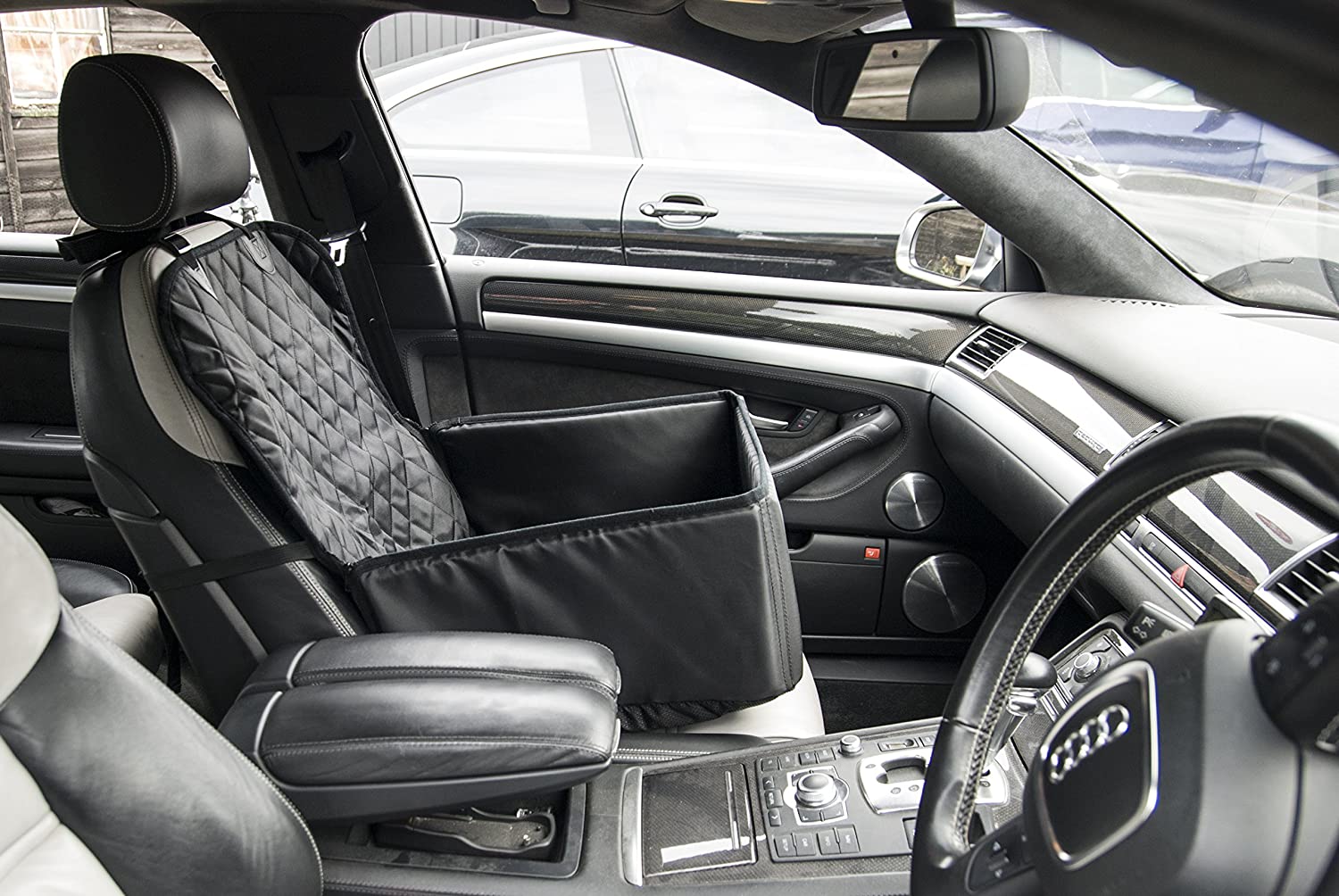 Premium Dog Car Seat Cover Booster 2-in-1 Waterproof, Speedwellstar Quilted, Non-Slip - Image 4
