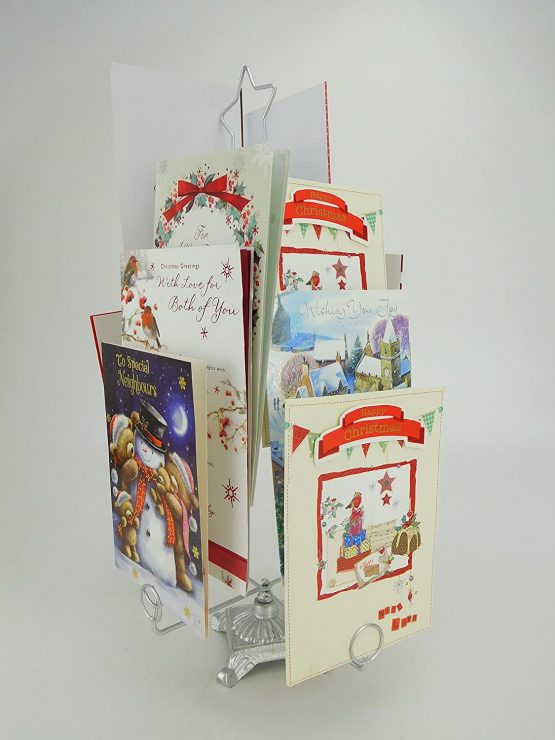 Christmas Concepts® Christmas Tree Card Holder Silver - Image 2