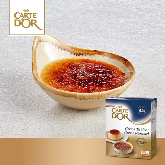 Carte D'Or Crème Brulee Dessert Powder Mix, 1.25kg (Makes 11.5L) - Image 4