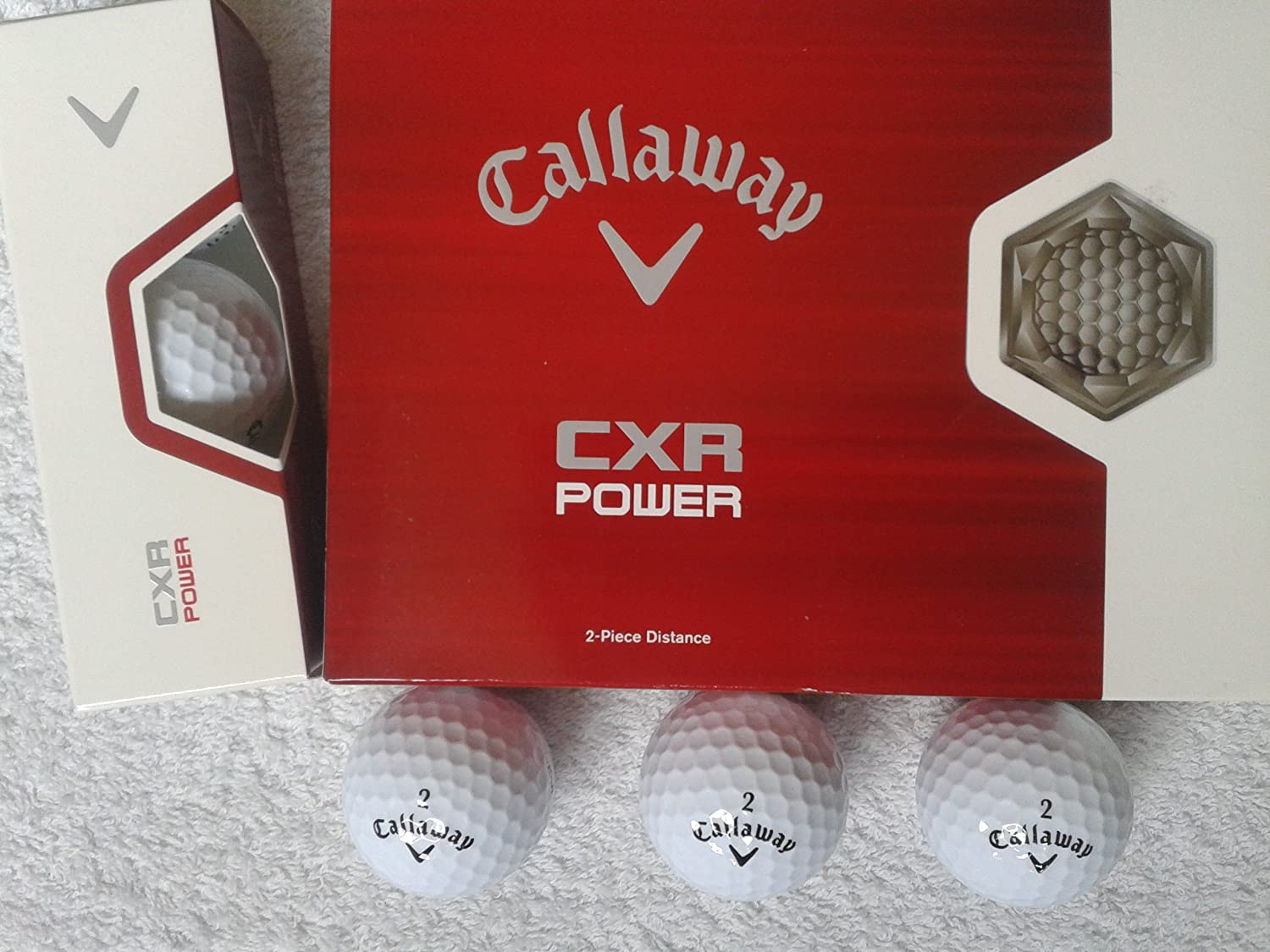 Callaway 12 pack CXR Power Golf Balls White 12 Ball Pk BigaMart
