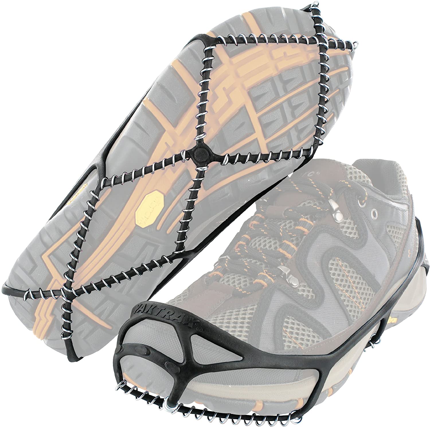 Yaktrax Walker Traction Device Large, Black, Large (44/46)