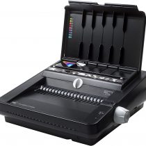 GBC CombBind C450E Binding Machine, Electronic Punch, 25 Sheet Punch Capacity, 450 Sheet Binding Capacity, A3, A4 and A5, Black, 4400421