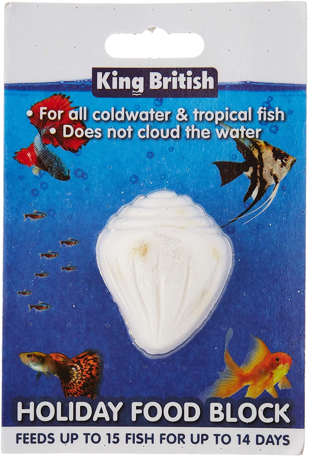 King British Holiday Fish Food Block, may vary, 16 g (Pack of 1)