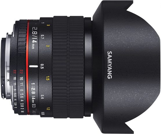 SAMYANG AE 14mm f / 2.8 ED IF UMC wide angle Lens - for Nikon - Image 2
