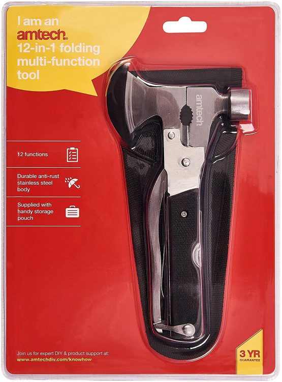 Amtech R2470 12-in-1 Axe head multi-function tool - Image 4