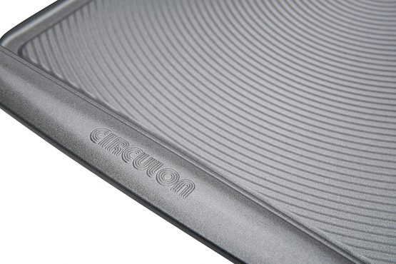 Circulon 46141 - Momentum - Large Oven Tray - Non Stick - PFAO Free - Dishwasher Safe - Carbon Steel - 29 x 44 x 3 cm, Grey - Image 2