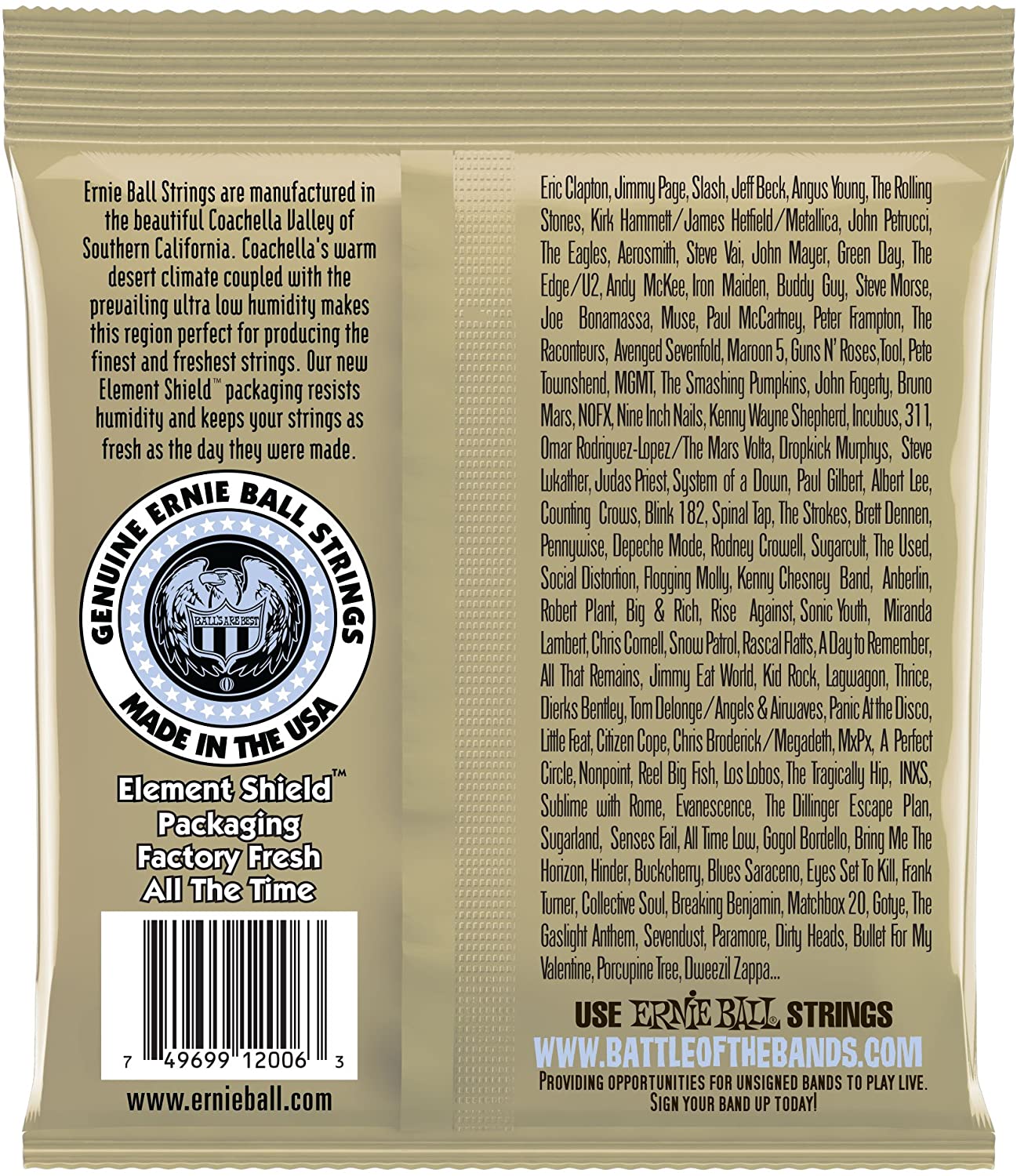 Ernie Ball Earthwood Extra Light 80/20 Bronze Acoustic Guitar Strings - 10-50 Gauge - Image 2