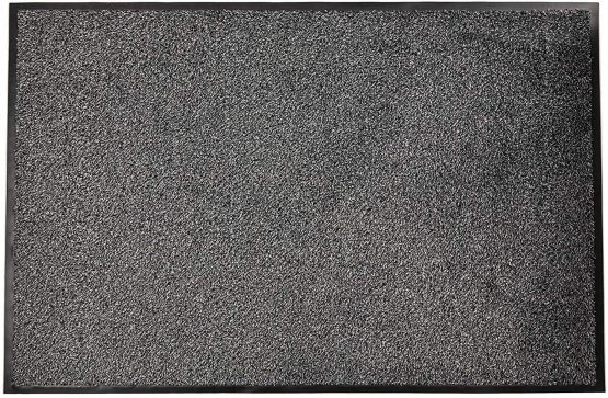 Dandy by William Armes, Soft Absorbent Cotton Washamat Door Mat, Anthracite, 90 x 60