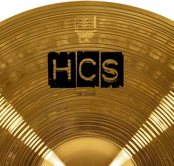 Meinl Cymbals HCS 16 inch (40,64cm) Crash cymbal for Drum Set – Traditional Finish Brass, Made in Germany (HCS16C) - Image 4