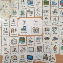 Learning Fun Resources Activity pictures cards with Now and Next Board