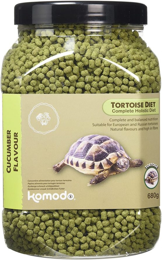 Komodo Complete Holistic Tortoise Diet, Cucumber 680 g tub
