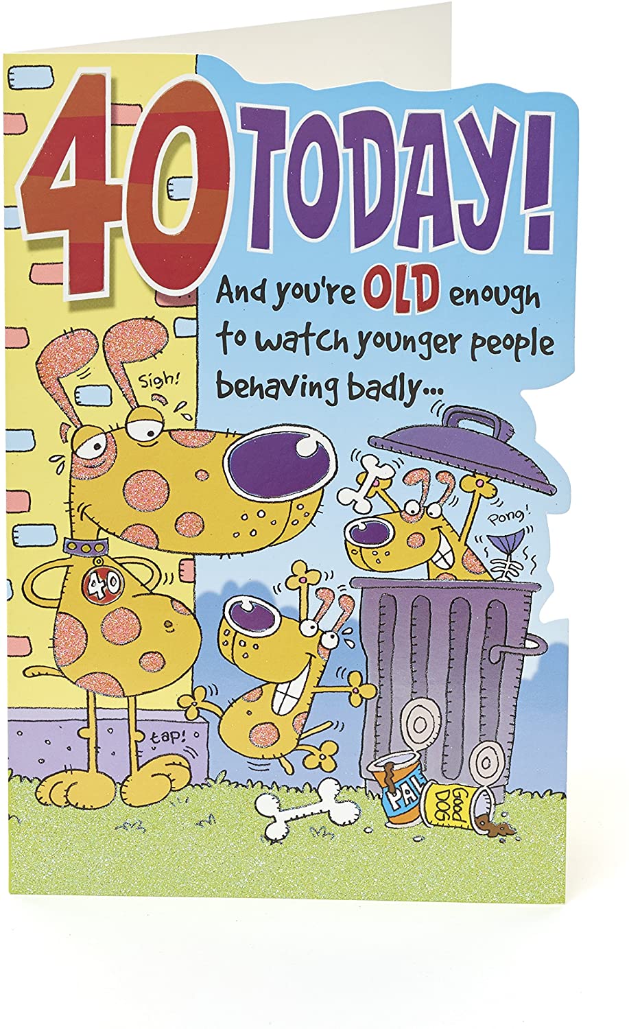 40th Birthday Card Funny, 40th Birthday Gifts for Women, 40th Birthday Gifts for Men, Funny Birthday Card, Gifts for Him