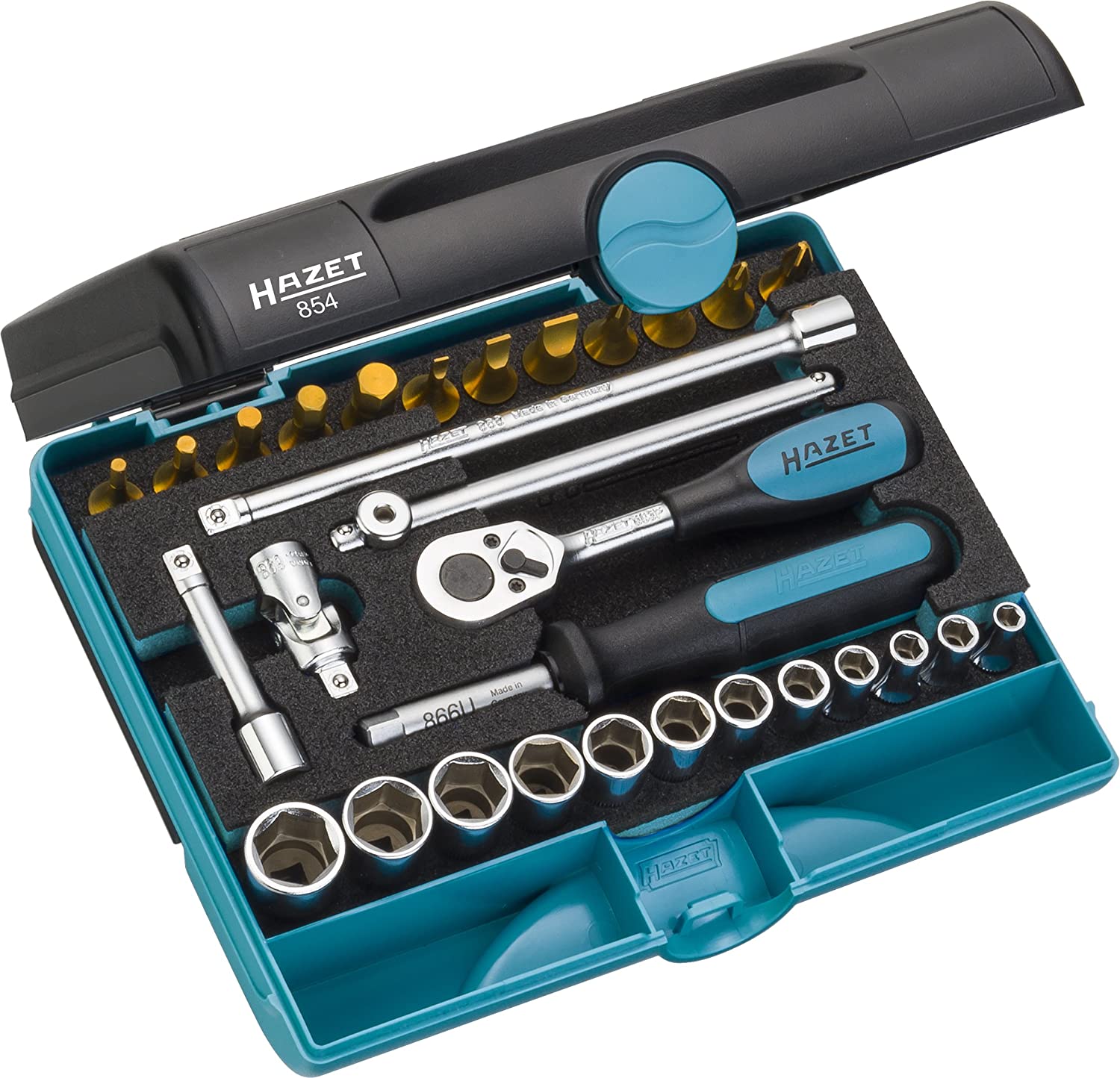 HAZET 854 Socket Set - Multi-Colour, Variety pack