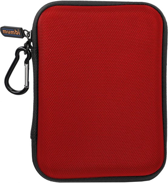 mumbi External Hard Drive Case up to 6.35 cm / 2.5 Inches Red - Image 4